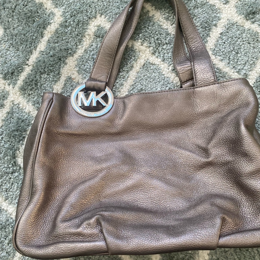 Silver Michael Kors Bag